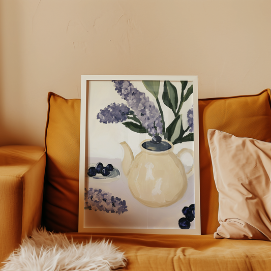 Cherry Blossom Pathway Poster