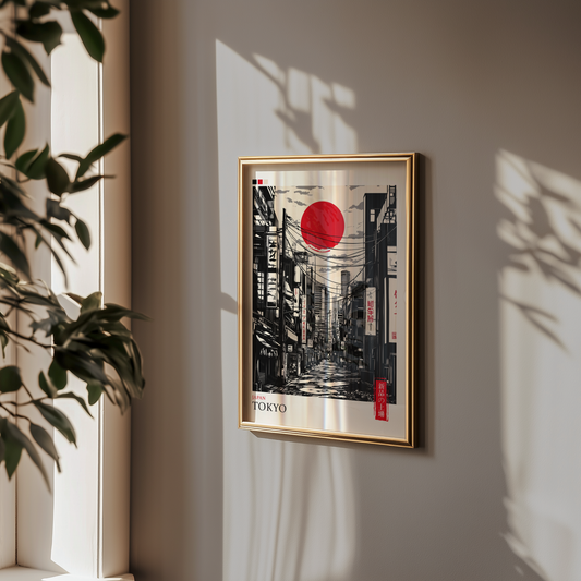 Tokyo Street Poster