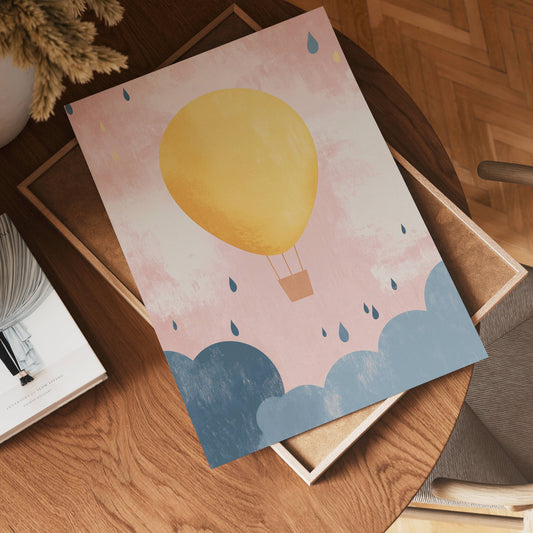 Dreamy Balloon Poster