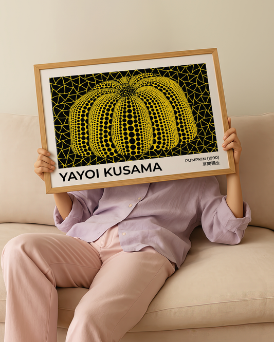 Yayoi Kusama – Pumpkin (1990) Poster