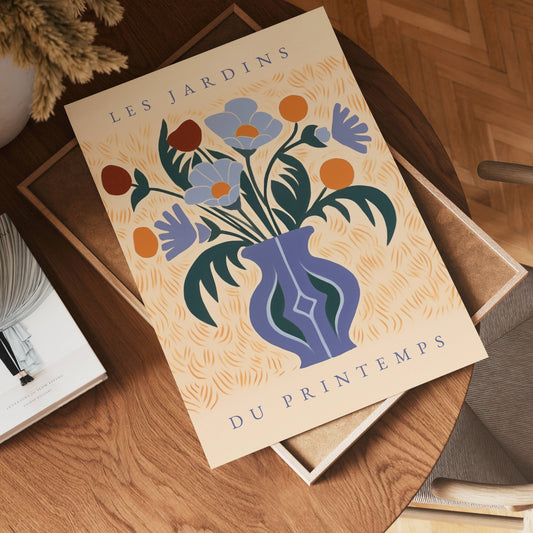 Les Jardins du Printemps Poster