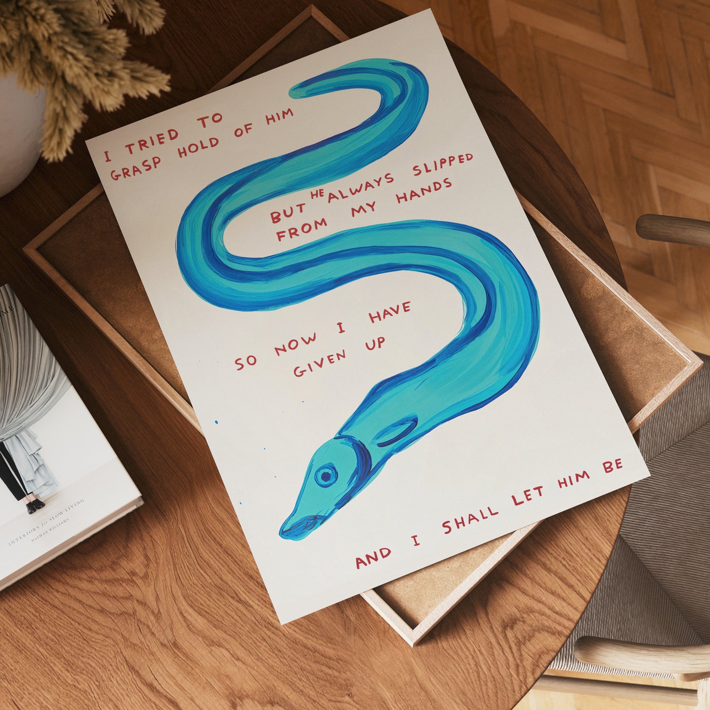 Slipping Eel Poster