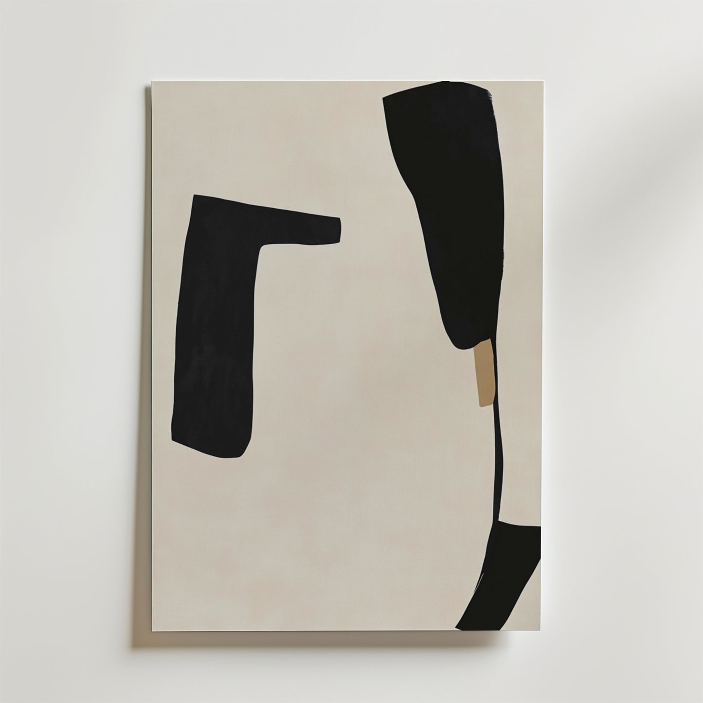 Minimal Abstract Form Poster