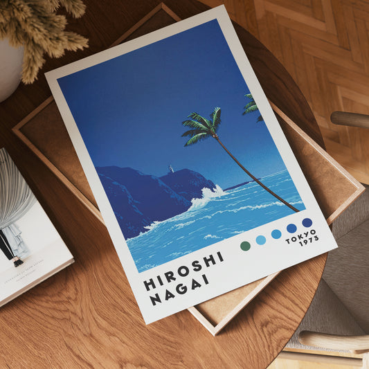 Hiroshi Nagai Coastal Breeze Poster