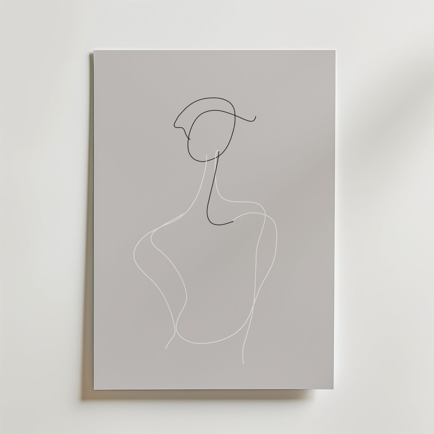 Elegant Contour Poster