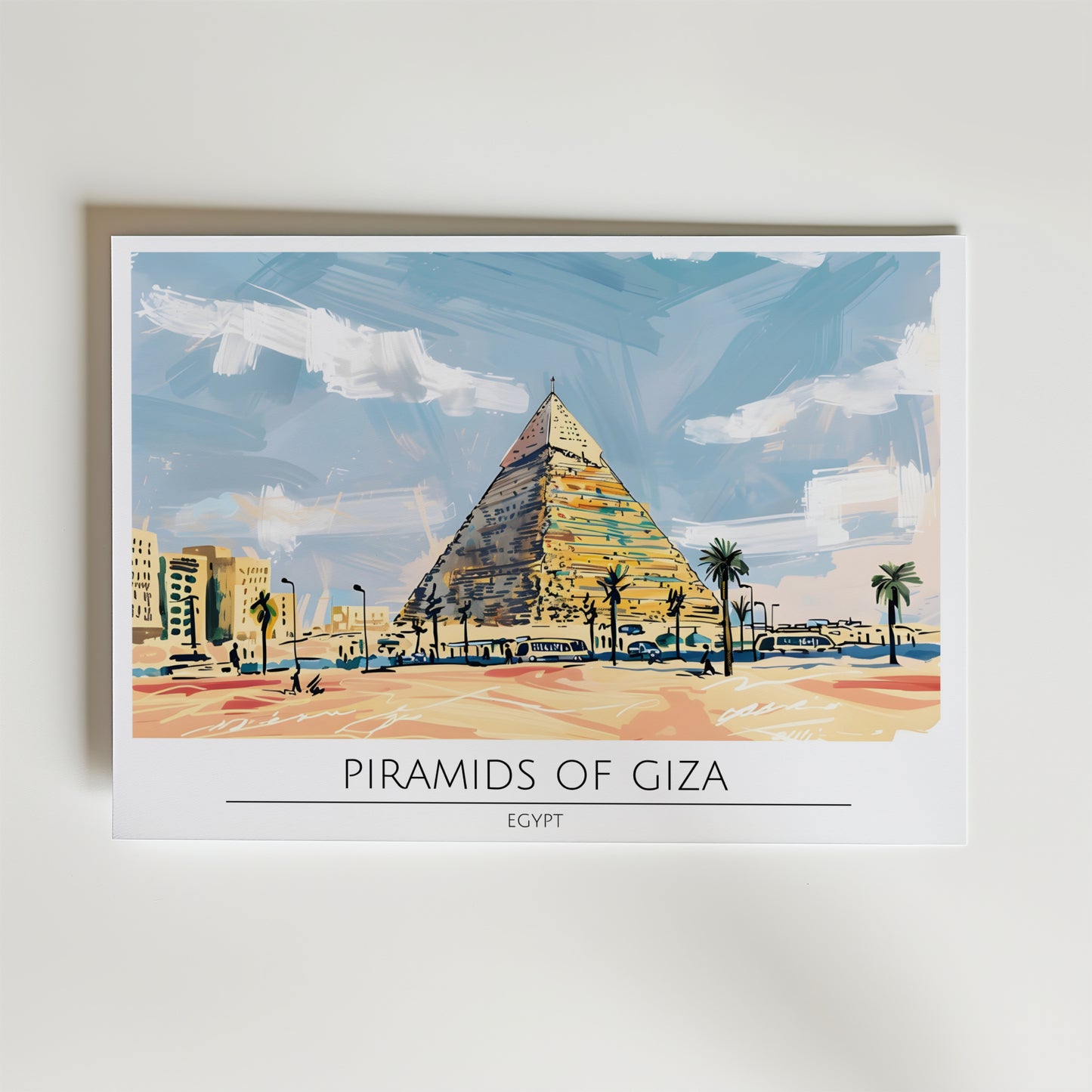 Pyramids of Giza Poster