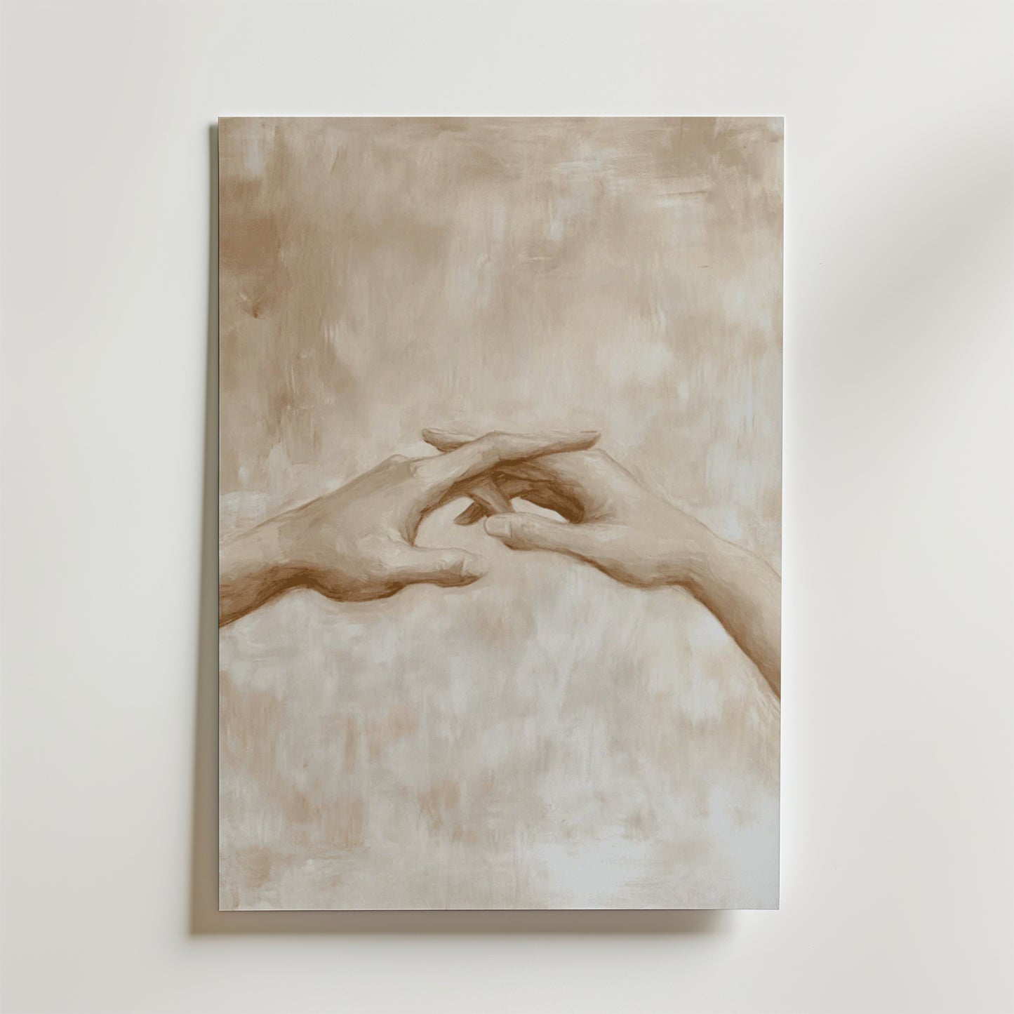 Holding Hands Poster