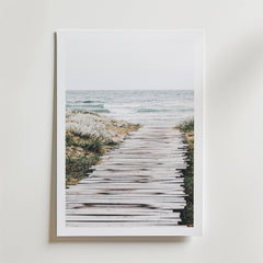 Ocean Walkway Poster
