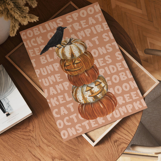 Pumpkin Tower Poster