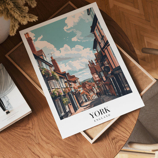 Streets Of York Poster