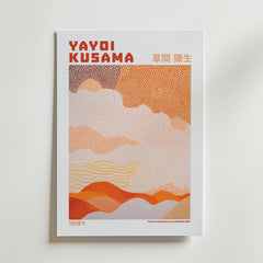 Yayoi Kusama Desert of Dots Poster