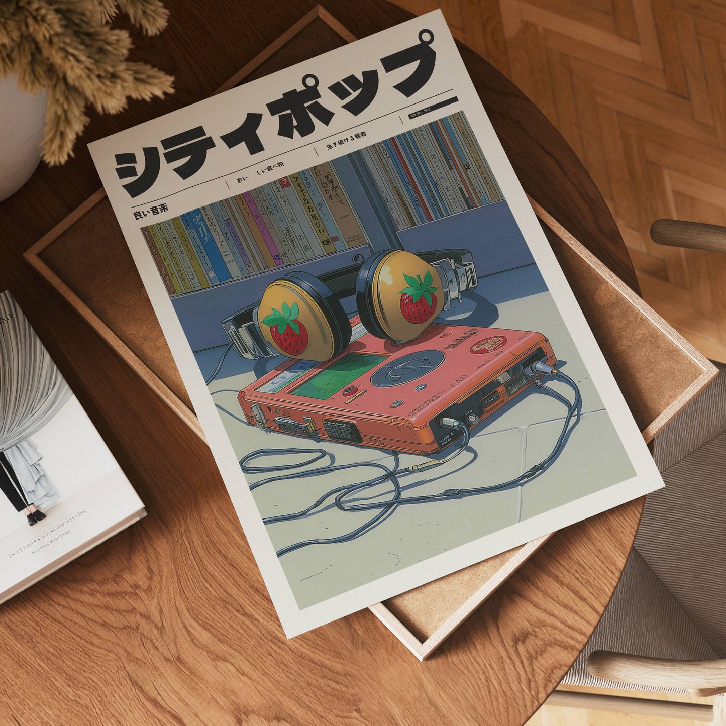 Strawberry Stereo Poster