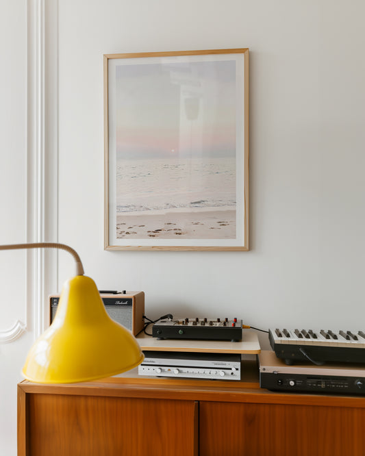 Pastel Horizon Sunset Poster