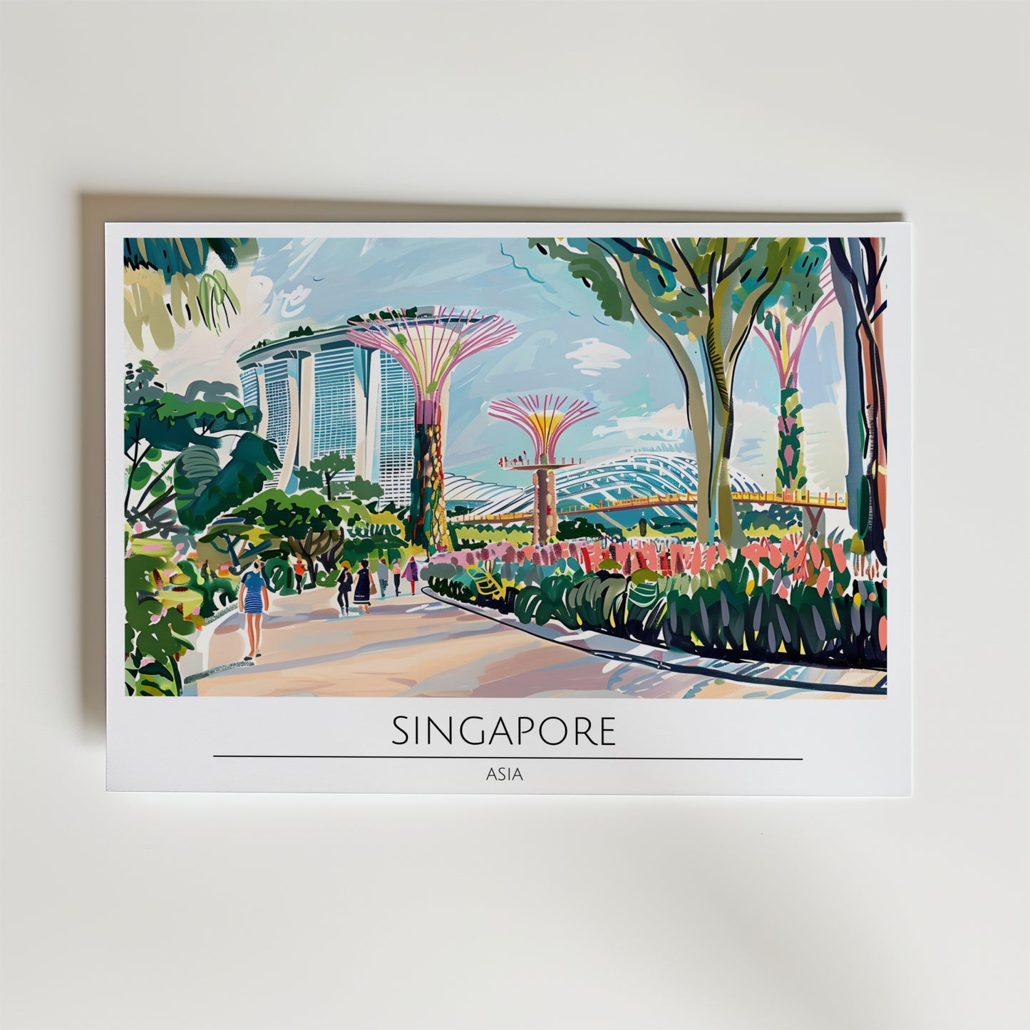 Singapore Gardens Poster