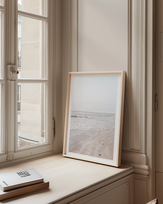 Calm Misty Coast Poster