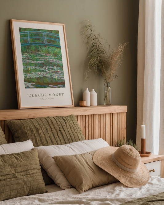 Claude Monet Footbridge Poster