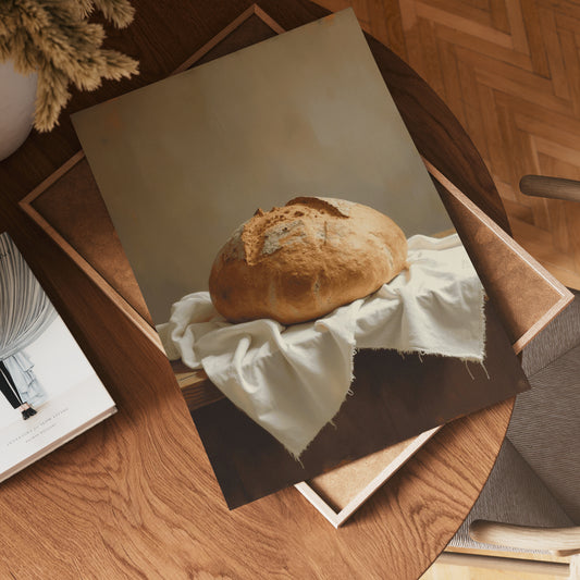 Sourdough Bread Loaf Poster