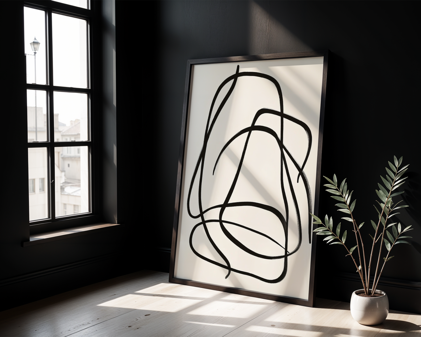 Fluid Lines Poster
