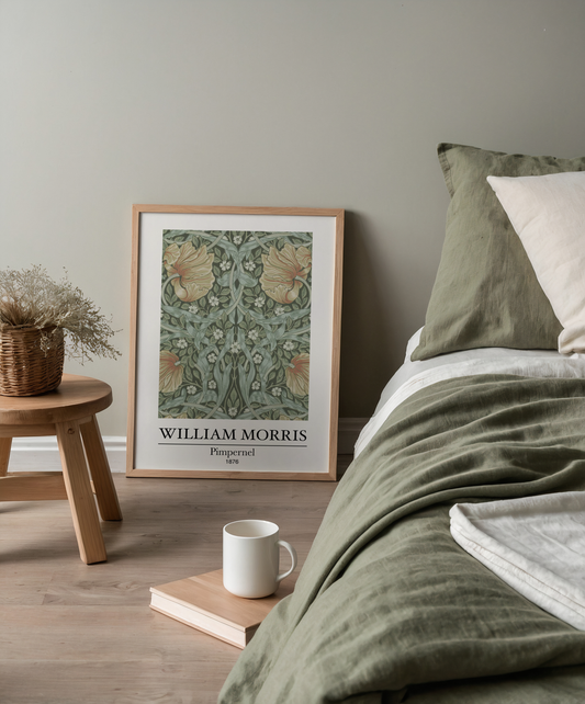William Morris Pimpernel Poster