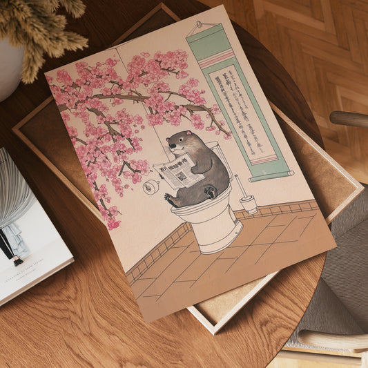 Quiet Moment In Bloom Poster