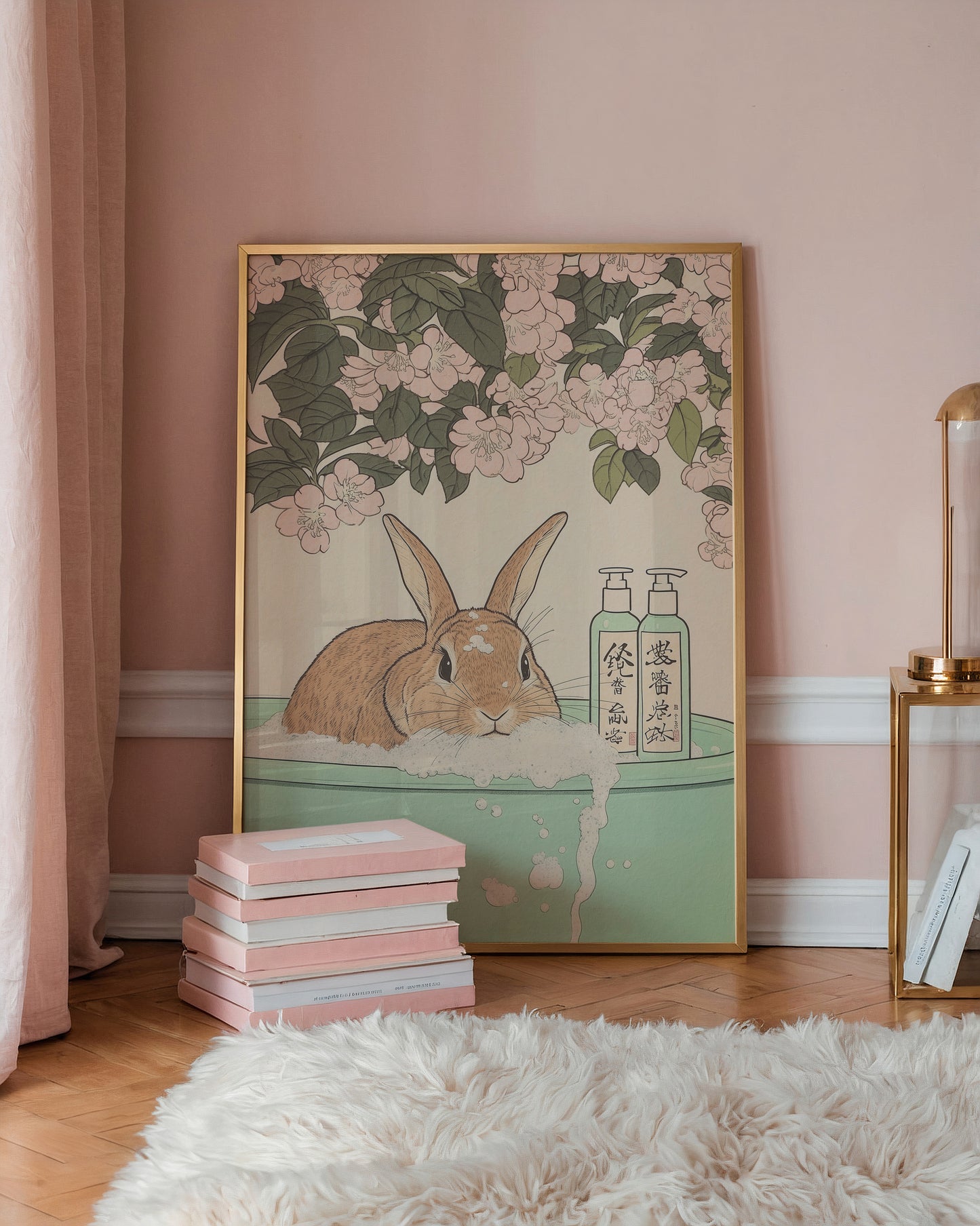 Tranquil Rabbit Moment Poster