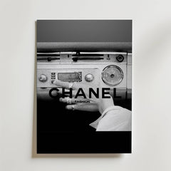 Chanel Retro Drive Poster