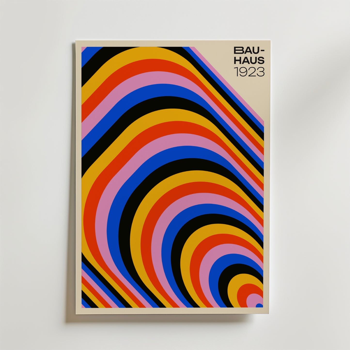 Bauhaus Arches Poster