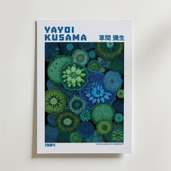Yayoi Kusama Midnight Bloom 1984 Poster