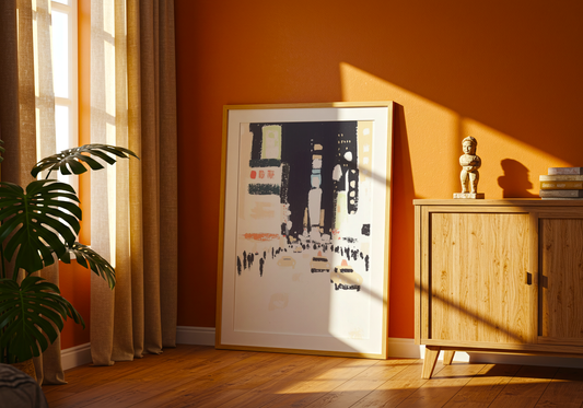 Abstract City Poster