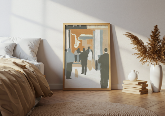 Saxophone Nights Poster