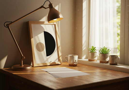 Half Moon Balance Poster