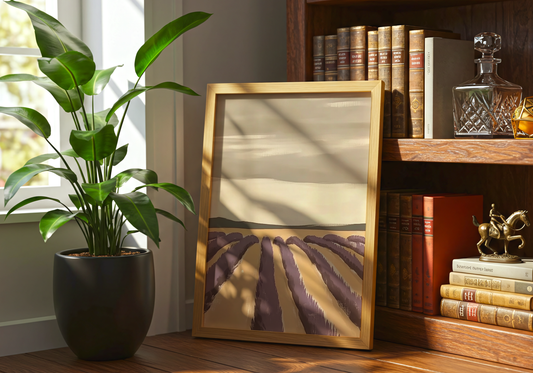 White Lily Serenity Poster