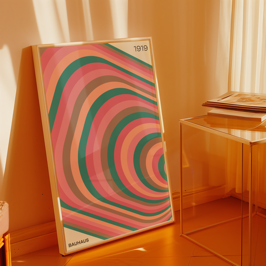 Bauhaus Waves Poster