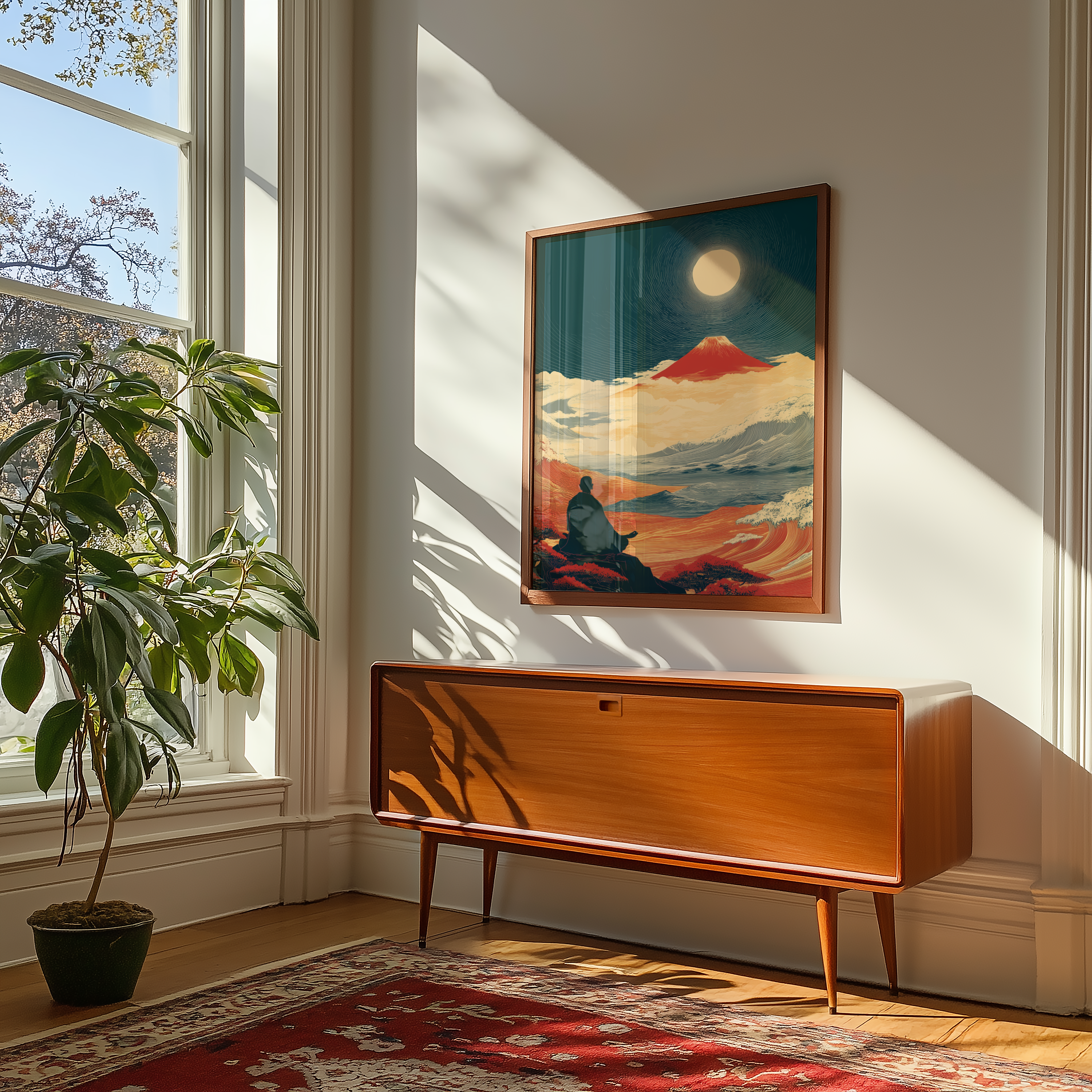 Japanaese Meditation Poster