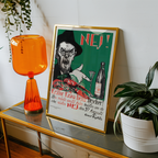 Albert Engström Kräftor Kräva Dessa Drycker Poster