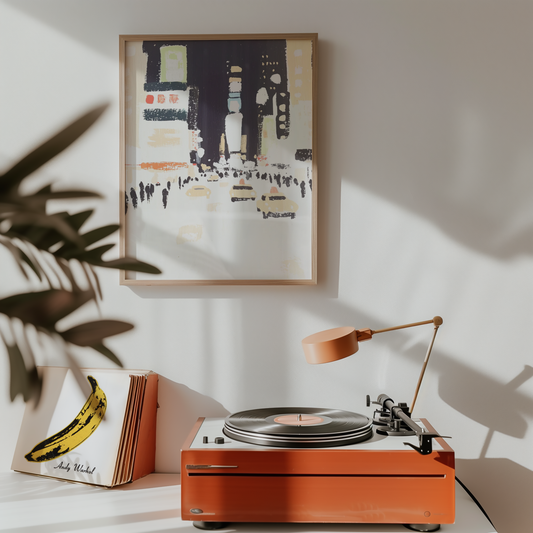 Urban Glow Poster