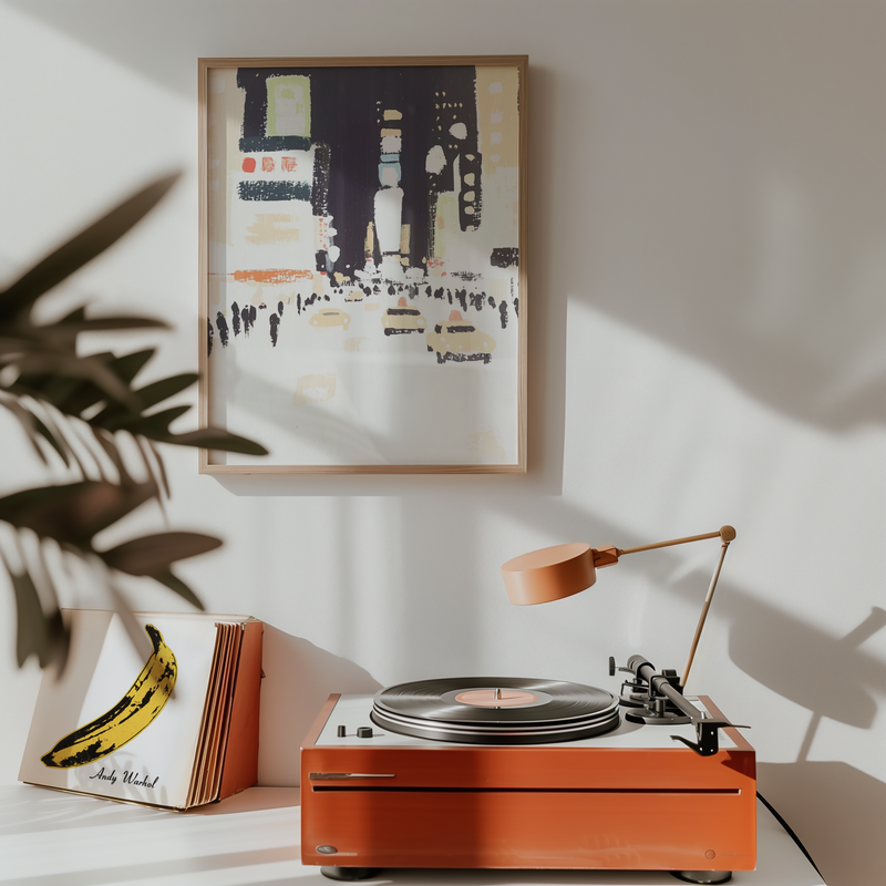 Urban Glow Poster