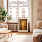 Gustav Klimt Golden Forest Radiance Poster – poster väggdekoration inredning – Affischer hos Bozetto