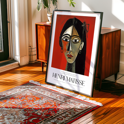 Two Sides of Her Matisse Poster