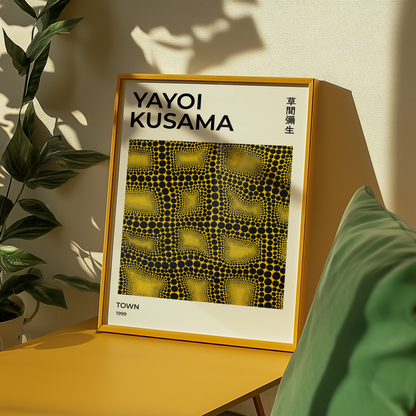 Yayoi Kusama Optical Field Poster