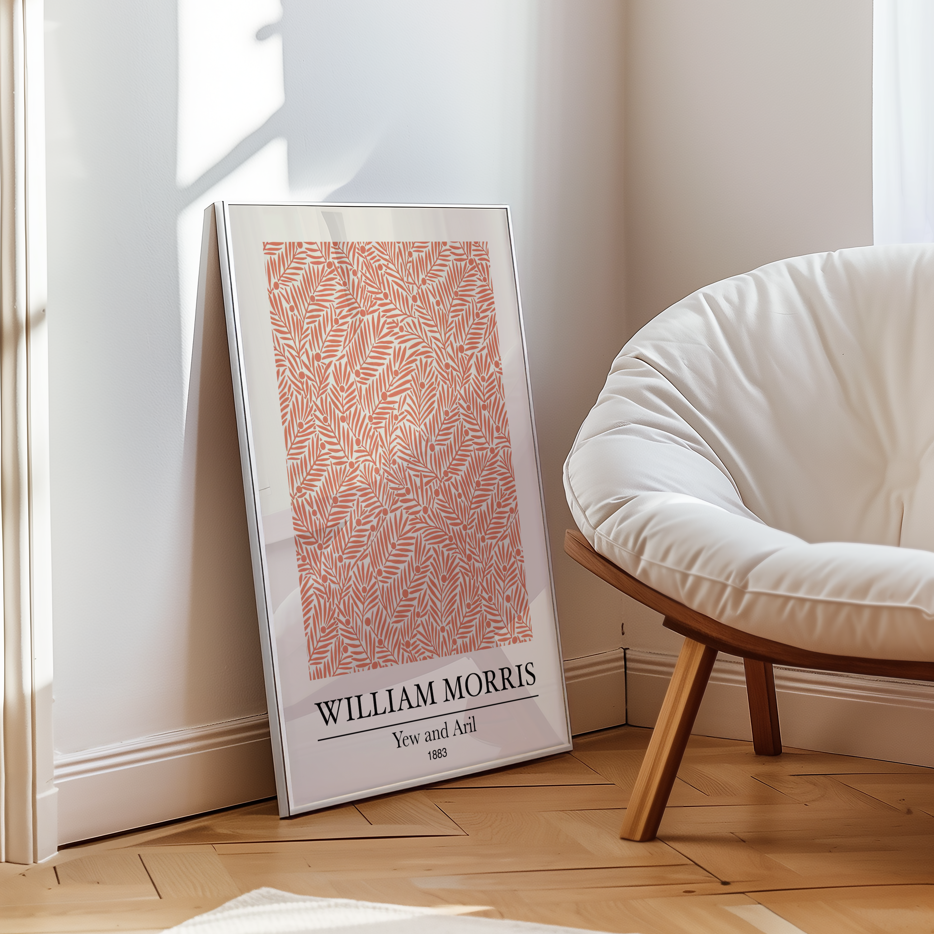 William Morris Yew and Aril Poster