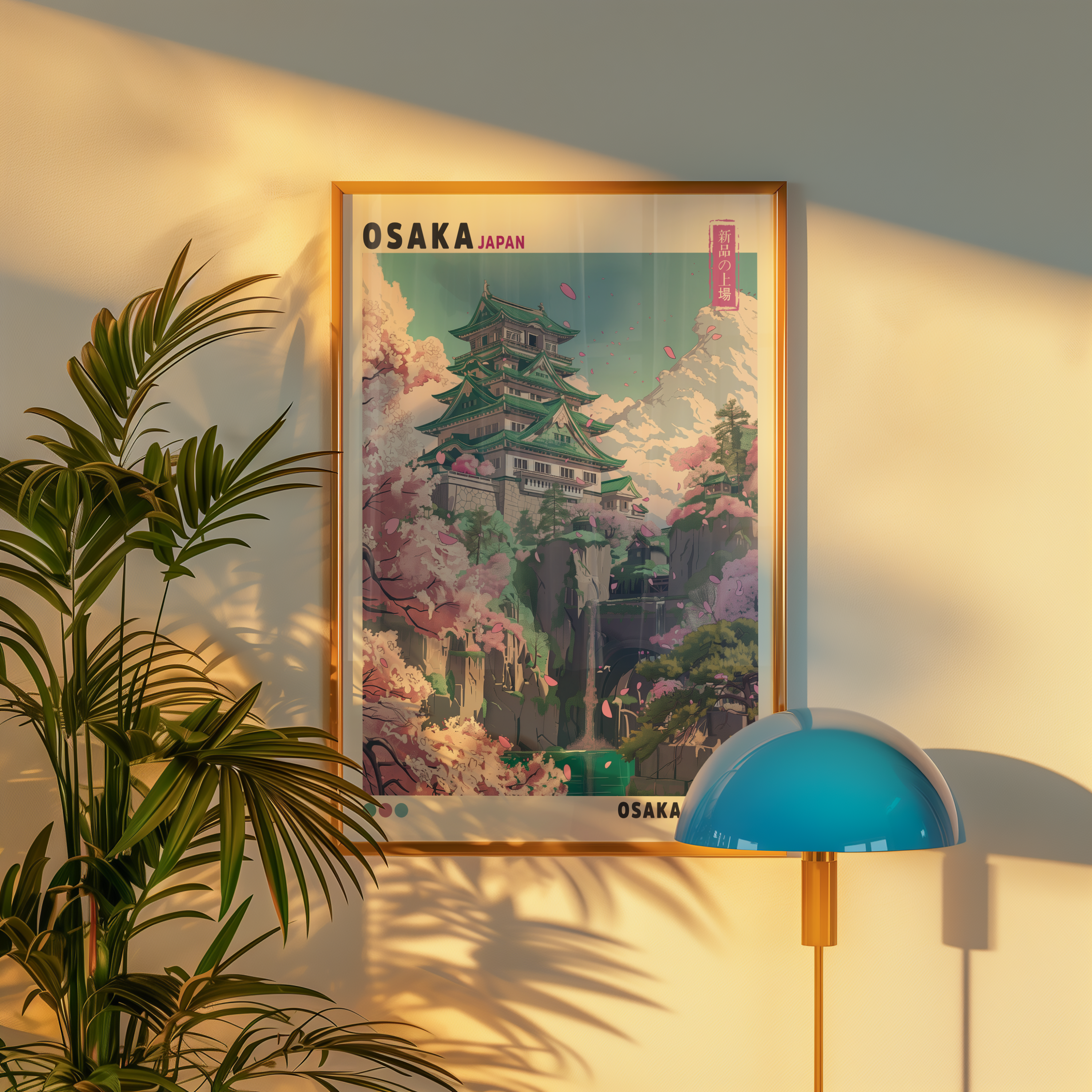 The Osaka Castle Poster