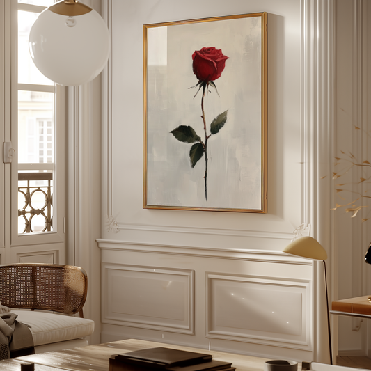 Red Rose Poster