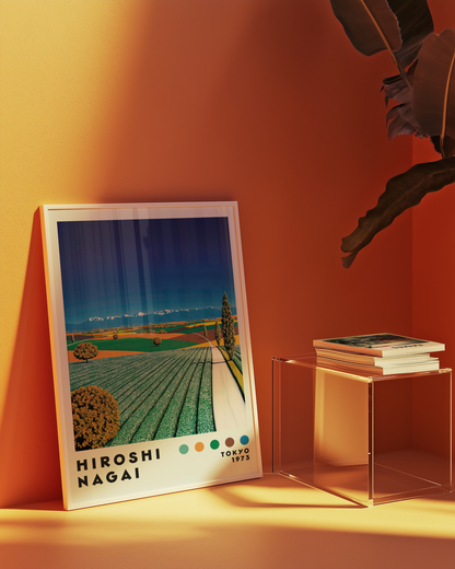 Hiroshi Nagai Painted Fields Poster
