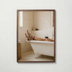 Bath & Wine Poster – valnötsram