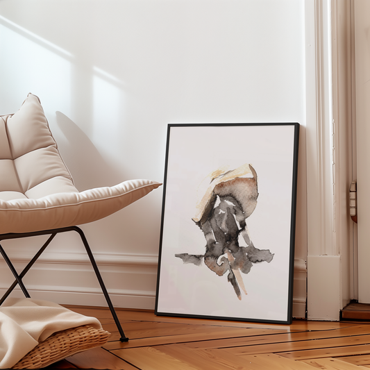 Helena Engström Sun Bathing Poster