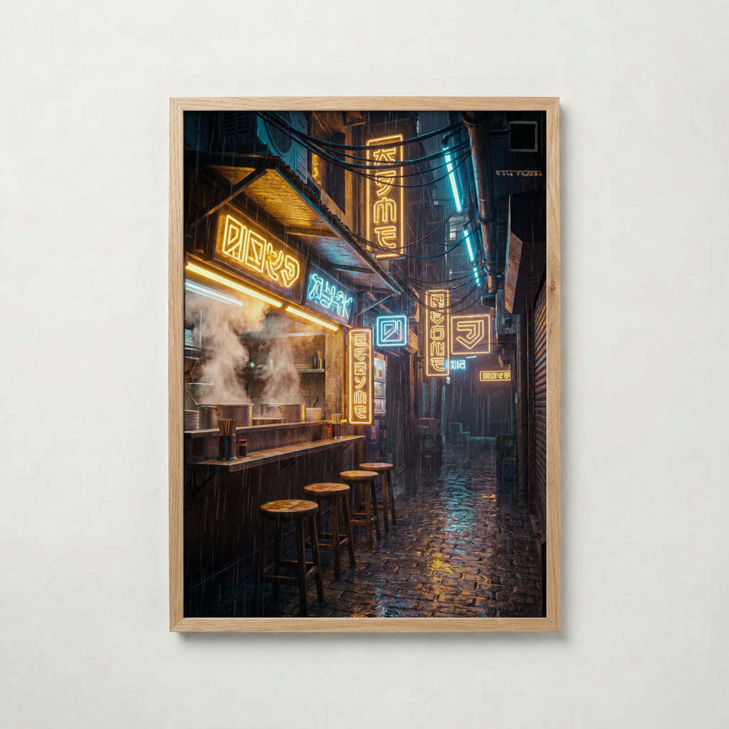 Neon Alley Poster – ekram