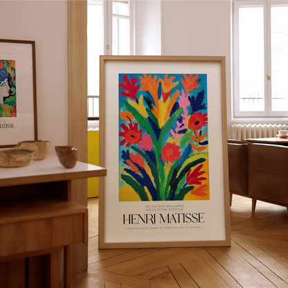 Fleurs Sauvages Matisse Poster