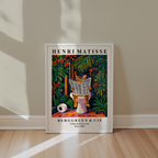 Henri Matisse Jungle Reader Cat Poster