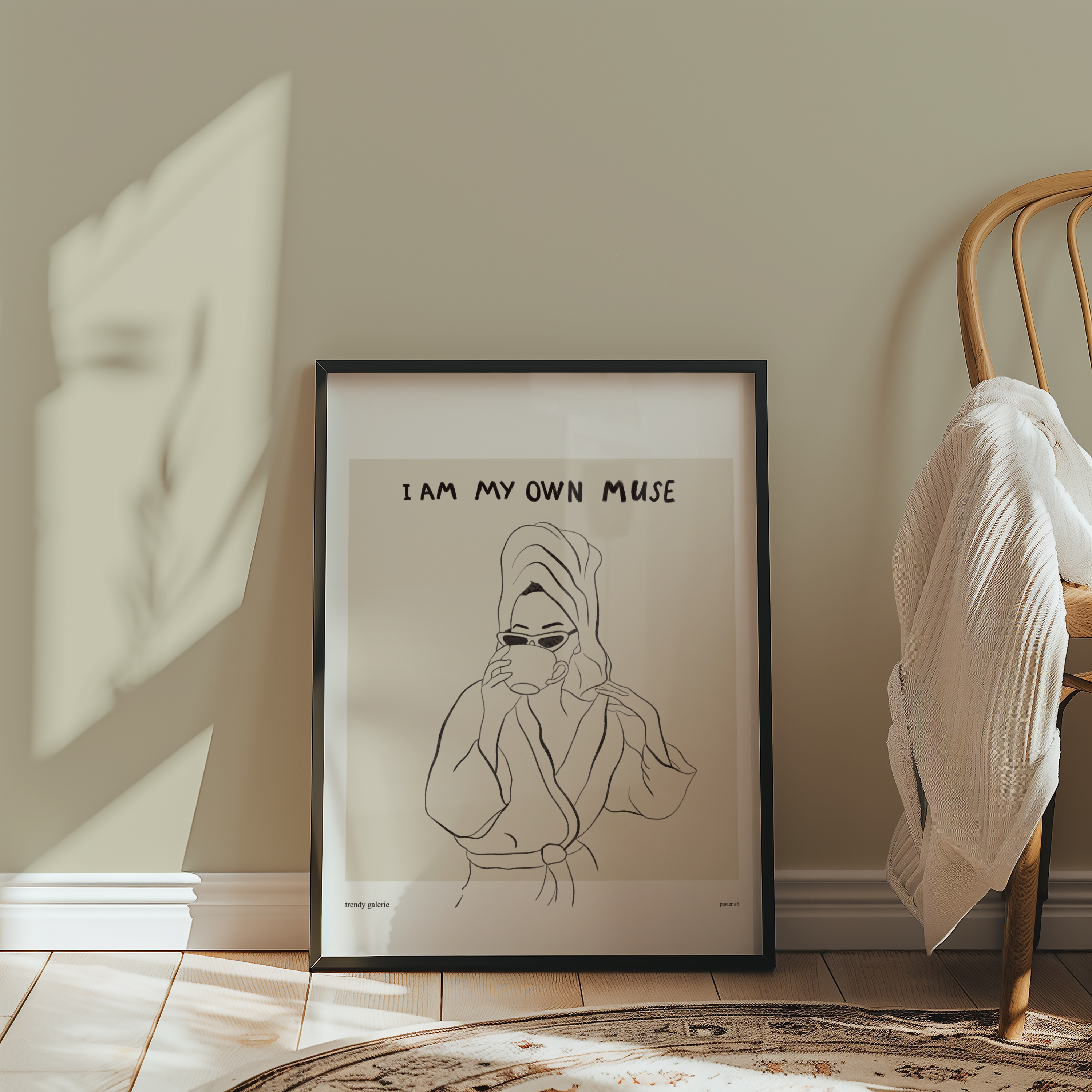 Elegant Morning Poster